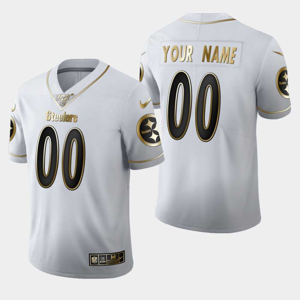Nike Steelers Customized White 100th Season Vapor Untouchable Limited Jersey,We sell and wholesale Nike Steelers Customized White 100th Season Vapor Untouchable Limited Jersey on line form chian!